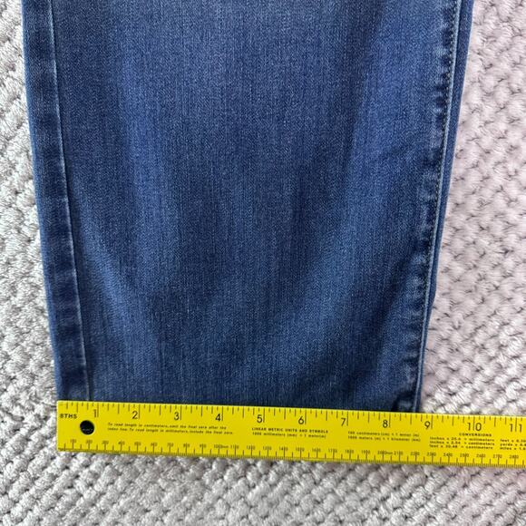 NYDJ Jeans Womens 16 Blue Medium Wash Marilyn Straight Sure Stretch Lift Tuck - Picture 13 of 14